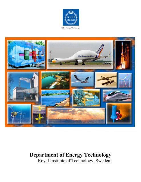 Department of Energy Technology - KTH Mechanics