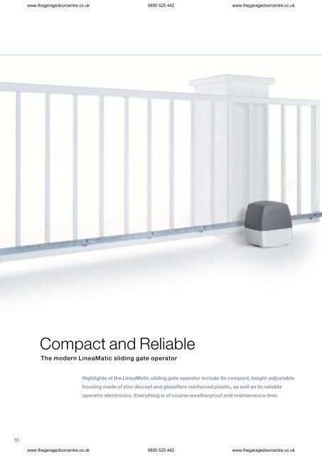 STA sliding gate operator - Garage Doors