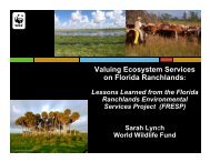 Valuing Ecosystem Services on Florida Ranchlands