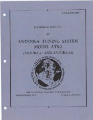 antenna tuning system model ats-2 (an/ura-27 and an/ura-34)