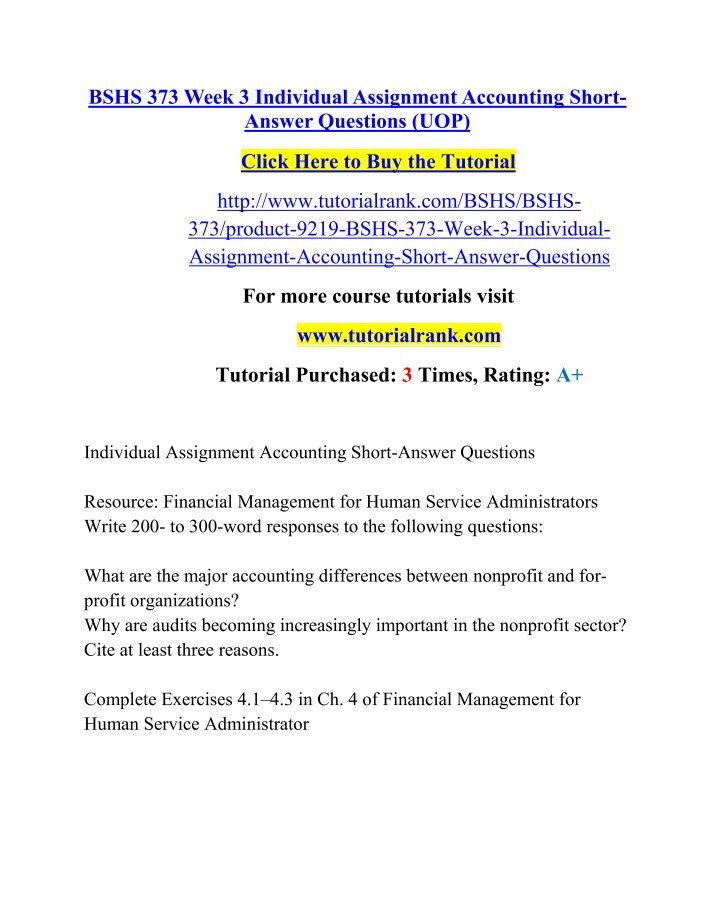individual assigment individual assigment
