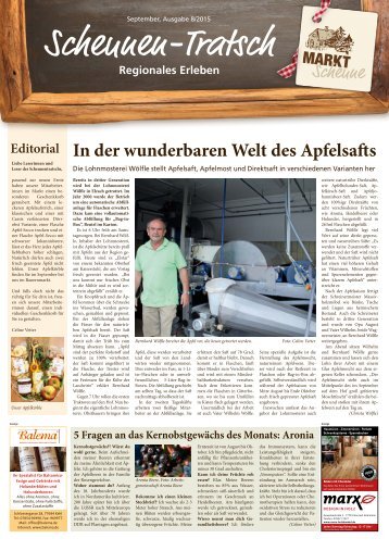 Scheunen-Tratsch - Ausgabe September 2015