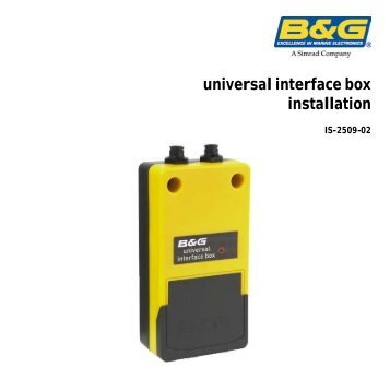 universal interface box installation