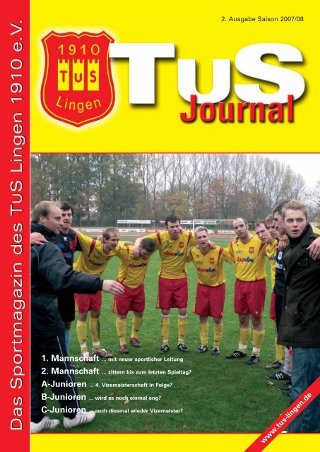 Journal Saison 2007-08 - TuS Lingen
