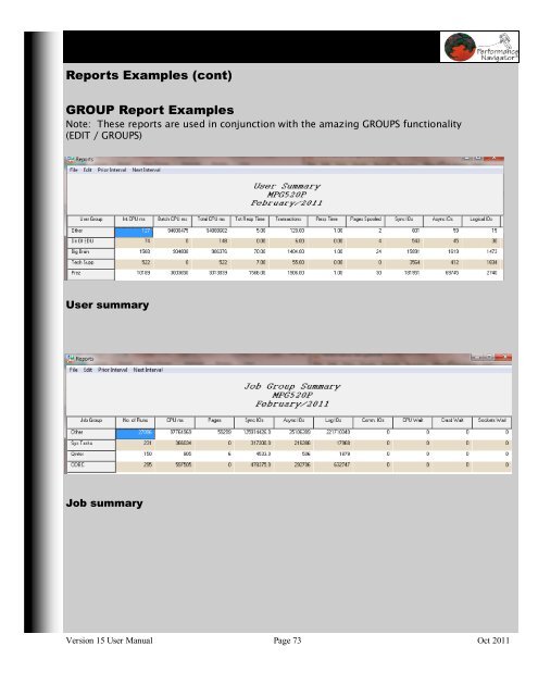 Version 15.1 User’s Manual