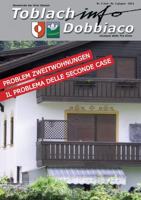 zweitwohnungen in toblach