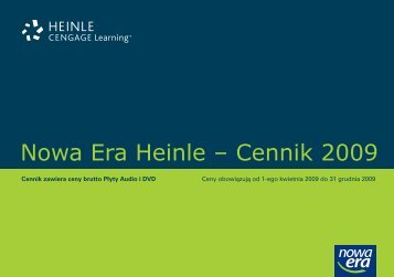 Nowa Era Heinle – Cennik 2009