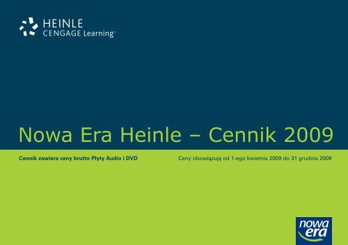 Nowa Era Heinle – Cennik 2009