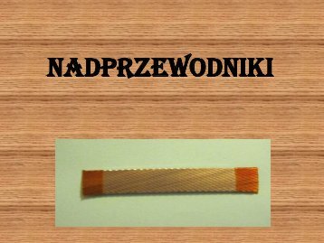 Nadprzewodniki