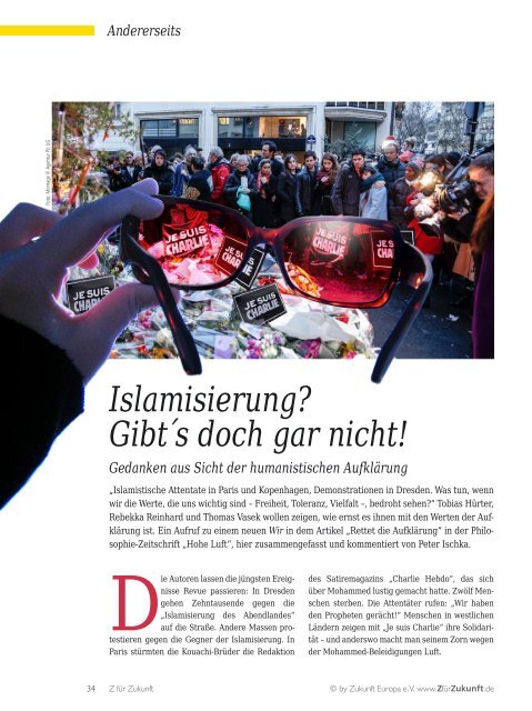 Z13/14 Leseprobe :: Gehört er nun zu uns, oder? Was man über den Islam wissen sollte ...