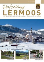 DorfZeITUNG Lermoos |Gemeinde - Gemeinde Lermoos - Land Tirol