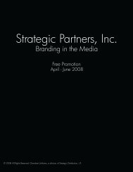 Strategic Partners Inc