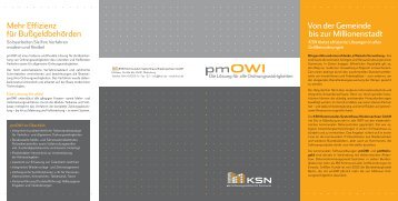 Produktflyer pmOWI - KSN