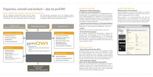 Produktflyer pmOWI - KSN