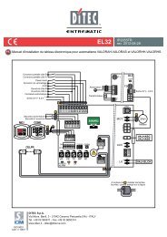EL32 IP2065FR rev. 2012-08-29 - DITEC ENTREMATIC