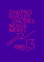 espaces pluriels