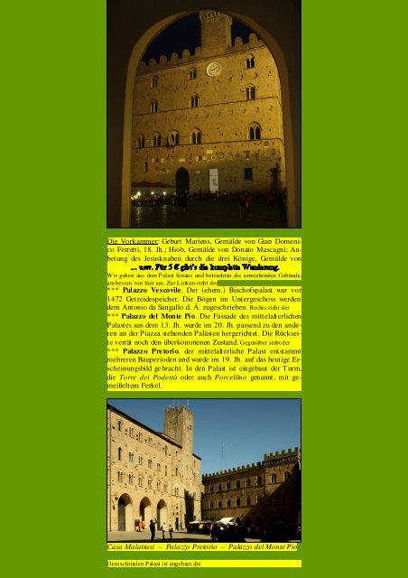 Volterra - Kunstwanderungen.