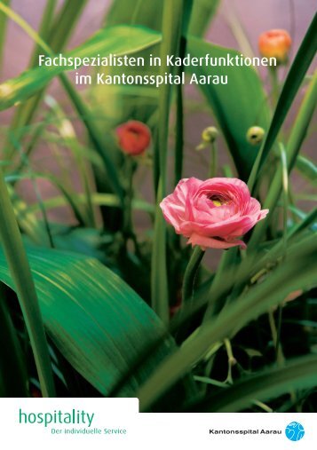 Verzeichnis Fachspezialisten - Kantonsspital Aarau