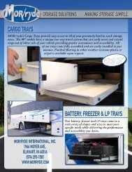 CARGO TRAYS BATTERY freezer & LP TRAYS