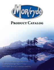 Product Catalog - MOR/ryde International