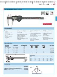 Pie de rey Digital MarCal 16 EWR accesorios Datos ... - Metronic