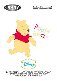 Disney Winnie The Pooh Highchair Instructions - Obaby