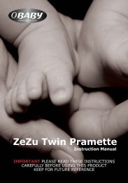 ZeZu Twin Pramette