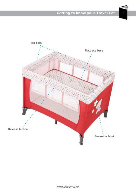 obaby travel cot