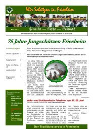 75 Jahre Jungschützen Friesheim - St. Hubertus ...