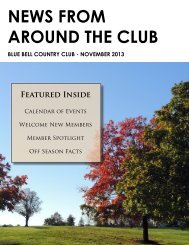 NEWS FROM AROUND THE CLUB