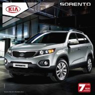 Kia Sorento Preisliste [PDF]