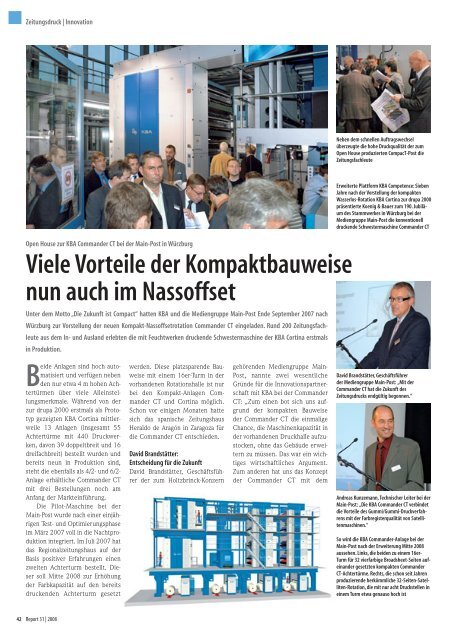 Nur noch drei Monate bis zur drupa - KBA