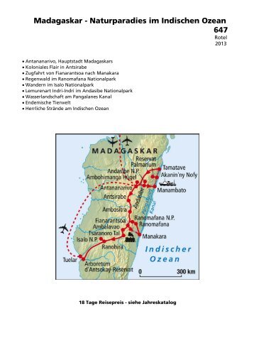 Madagaskar - Naturparadies im Indischen Ozean 647 - Rotel - Tours