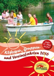 Feriendorf Dorado Katalog & Preise 2016