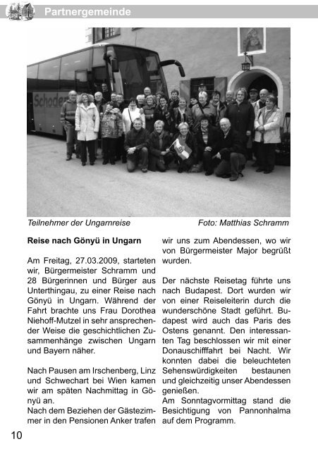 Thingauer Marktblatt - Markt Unterthingau