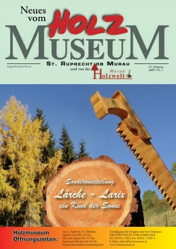 Lärche - Larix - Holzmuseum