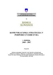 KOMUNIKACIJSKA STRATEGIJA V PODPORO UVEDBI EVRA