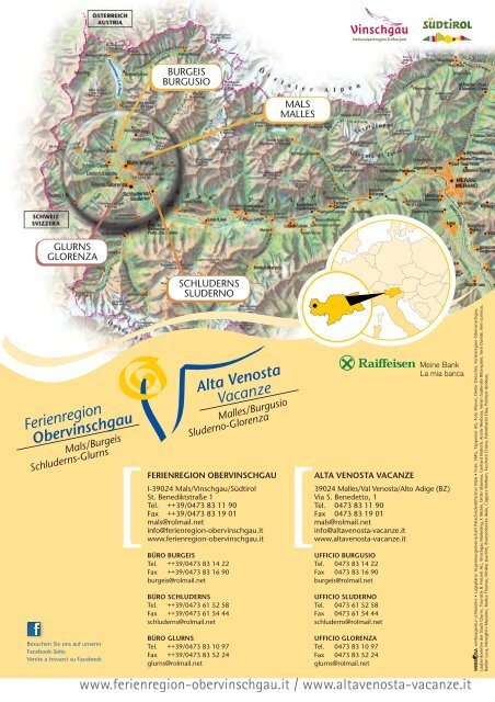 Sommer: Zeit für gemeinsame - Ferienregion Obervinschgau