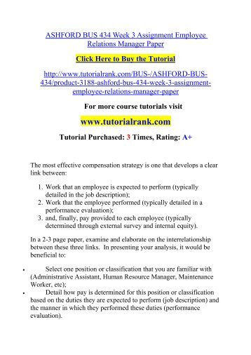 employee relations manager