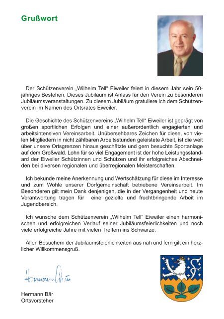 Massagepraxis - Sauna Uwe Groß - Schützenverein Eiweiler