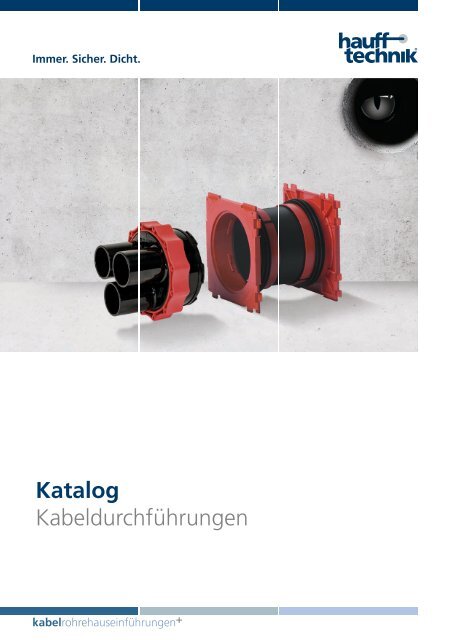 Katalog Kabeldurchführungen