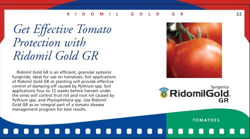 Guide For Tomatoes