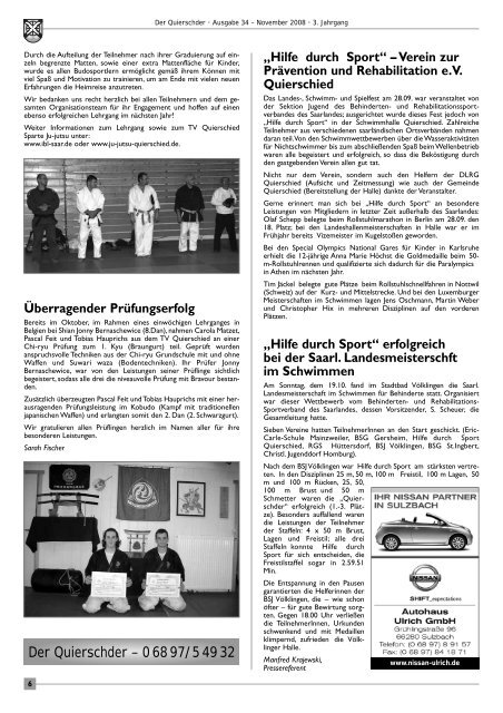 Quierschied Tel. 0 68 97 - Der Quierschder