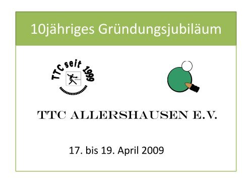 Krüge – Glasartikel – Zinn Pokale – Gravuren - TTC Allershausen eV