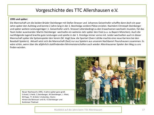 Krüge – Glasartikel – Zinn Pokale – Gravuren - TTC Allershausen eV