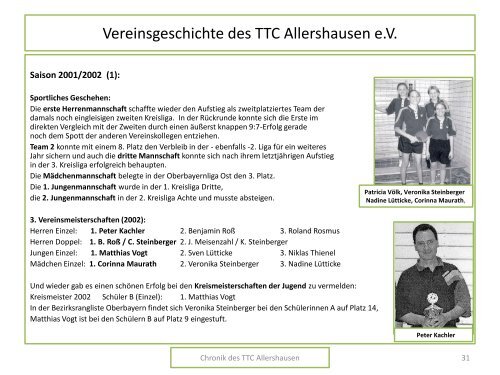 Krüge – Glasartikel – Zinn Pokale – Gravuren - TTC Allershausen eV