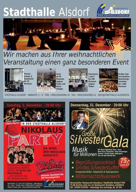 undsonst?! - Alsdorfer Stadtmagazin