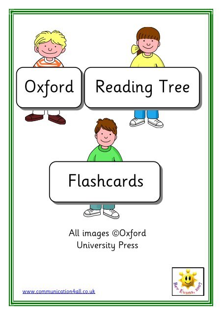 Oxford Reading Tree Spelling Games Flash Cards