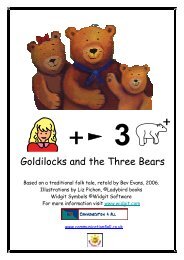 Goldilocks and the Three Bears