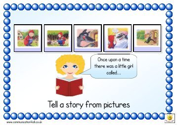 Sequence and retell a story